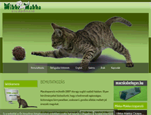 Tablet Screenshot of cicapanzio.hu